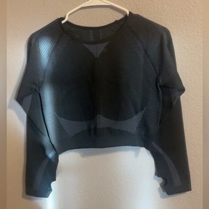 Crop workout long sleeve shirt #26